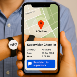 supervisor check in ubicacion