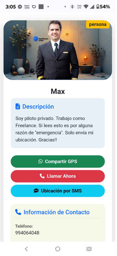 piloto id card max